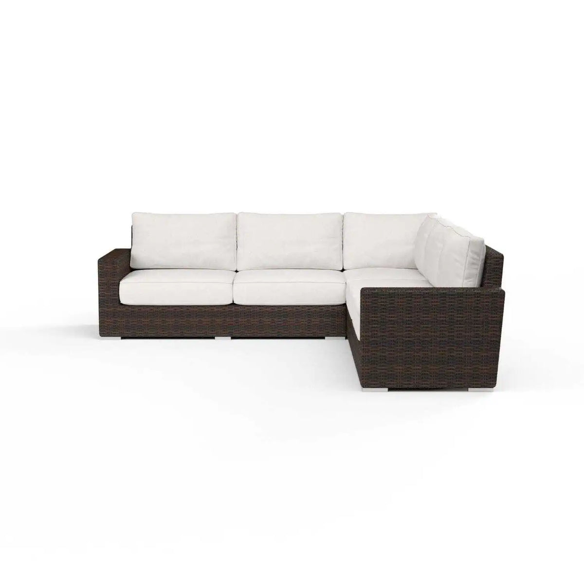 Montecito 4-Seat Wicker Sectional Set SW2501-SEC by Sunset West 4