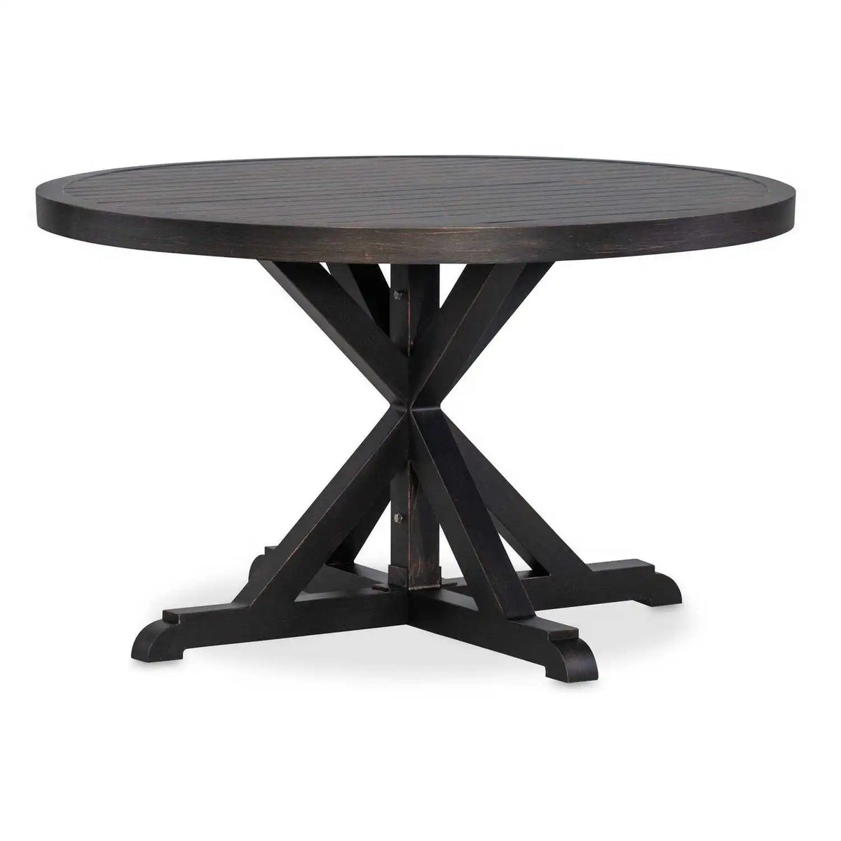 Monterey 48" Round Aluminum Dining Table SW3001-T48 by Sunset West 3
