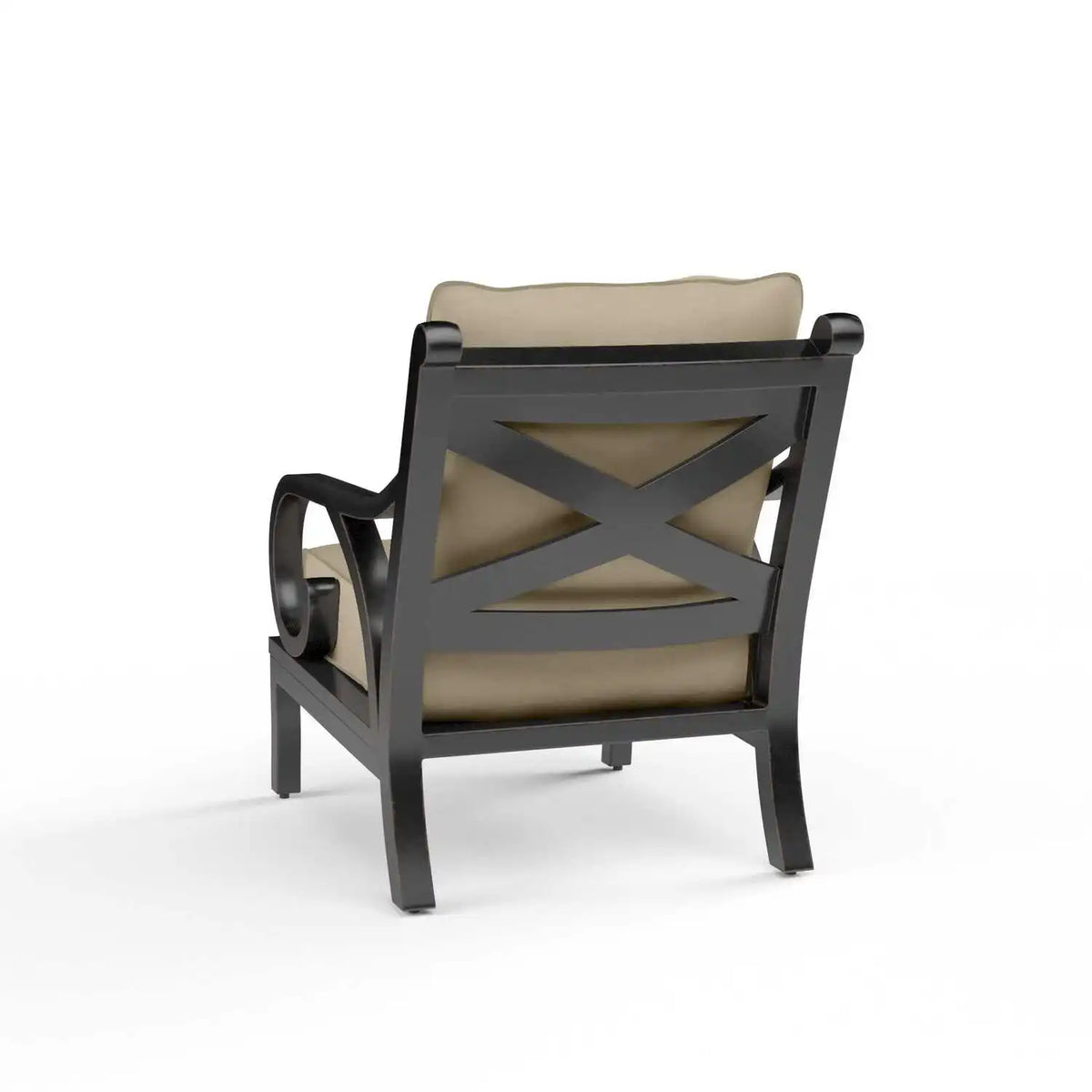 Monterey Aluminum Club Chair SW3001-21 by Sunset West 4