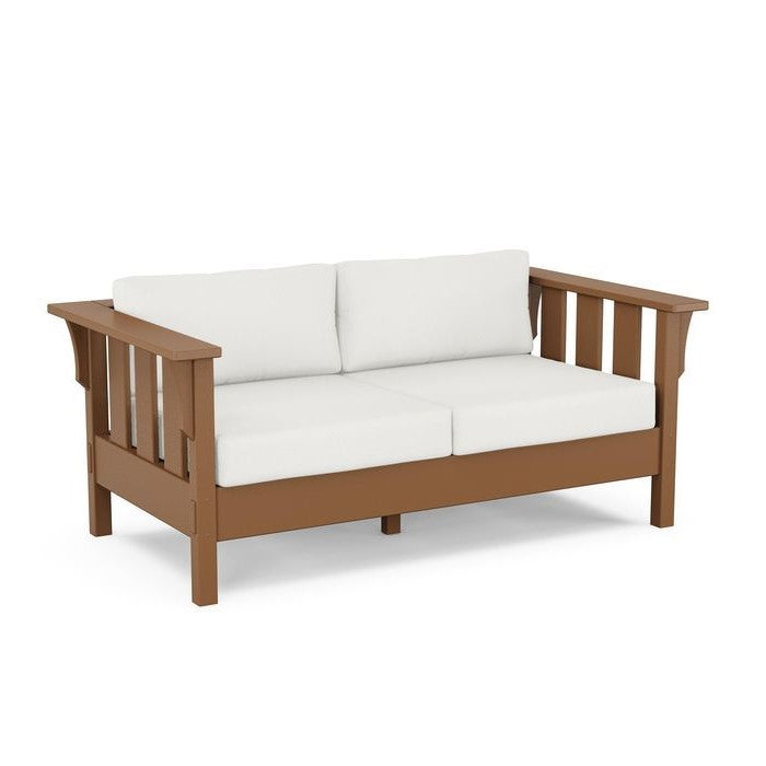 Acadia Deep Seating Loveseat - Teak