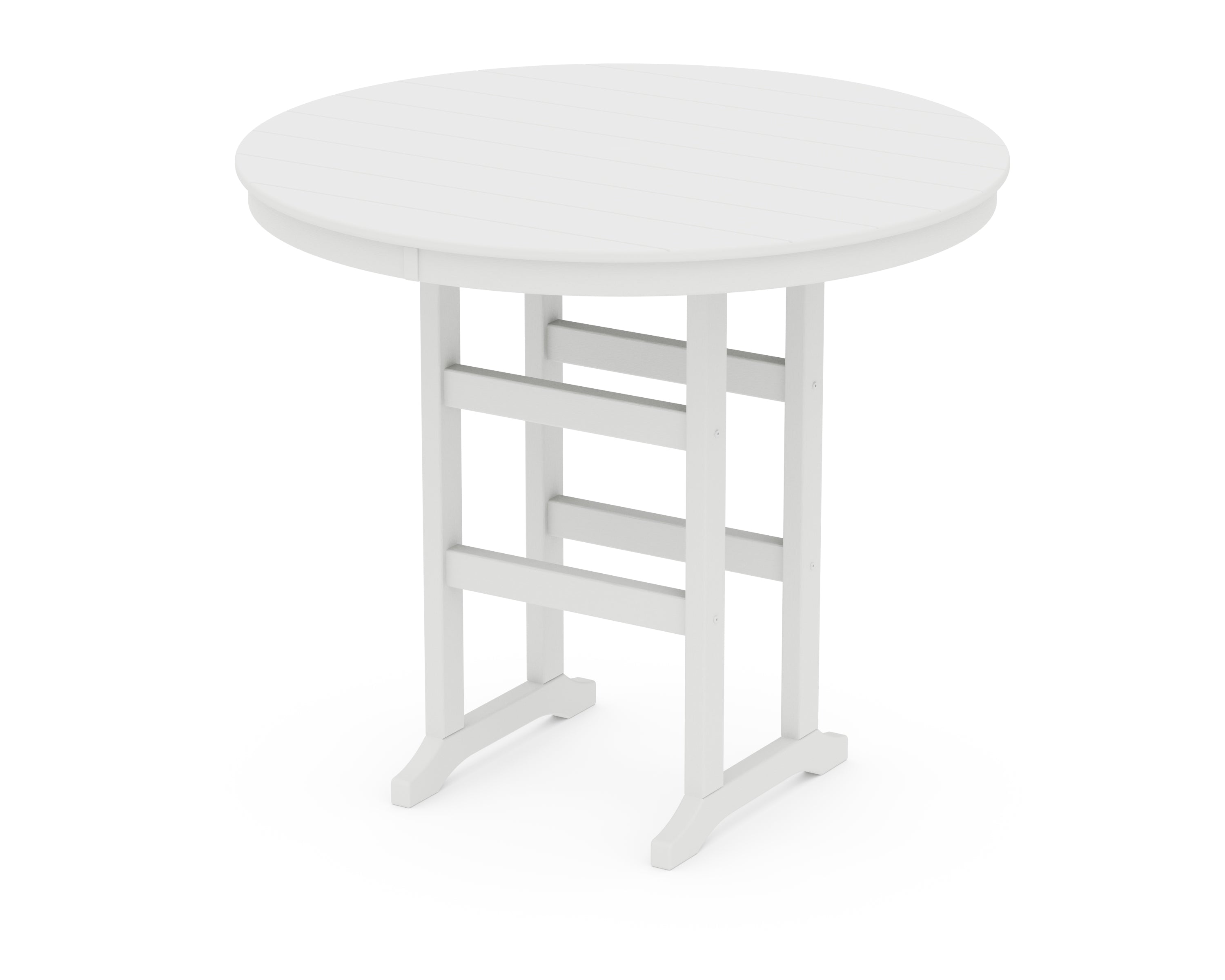 48" Round Farmhouse Bar Table