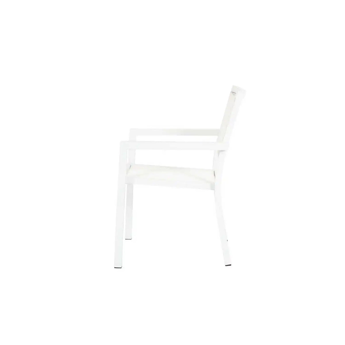 Naples Aluminum Stackable Sling Dining Arm Chair SW1101-1 by Sunset West 5