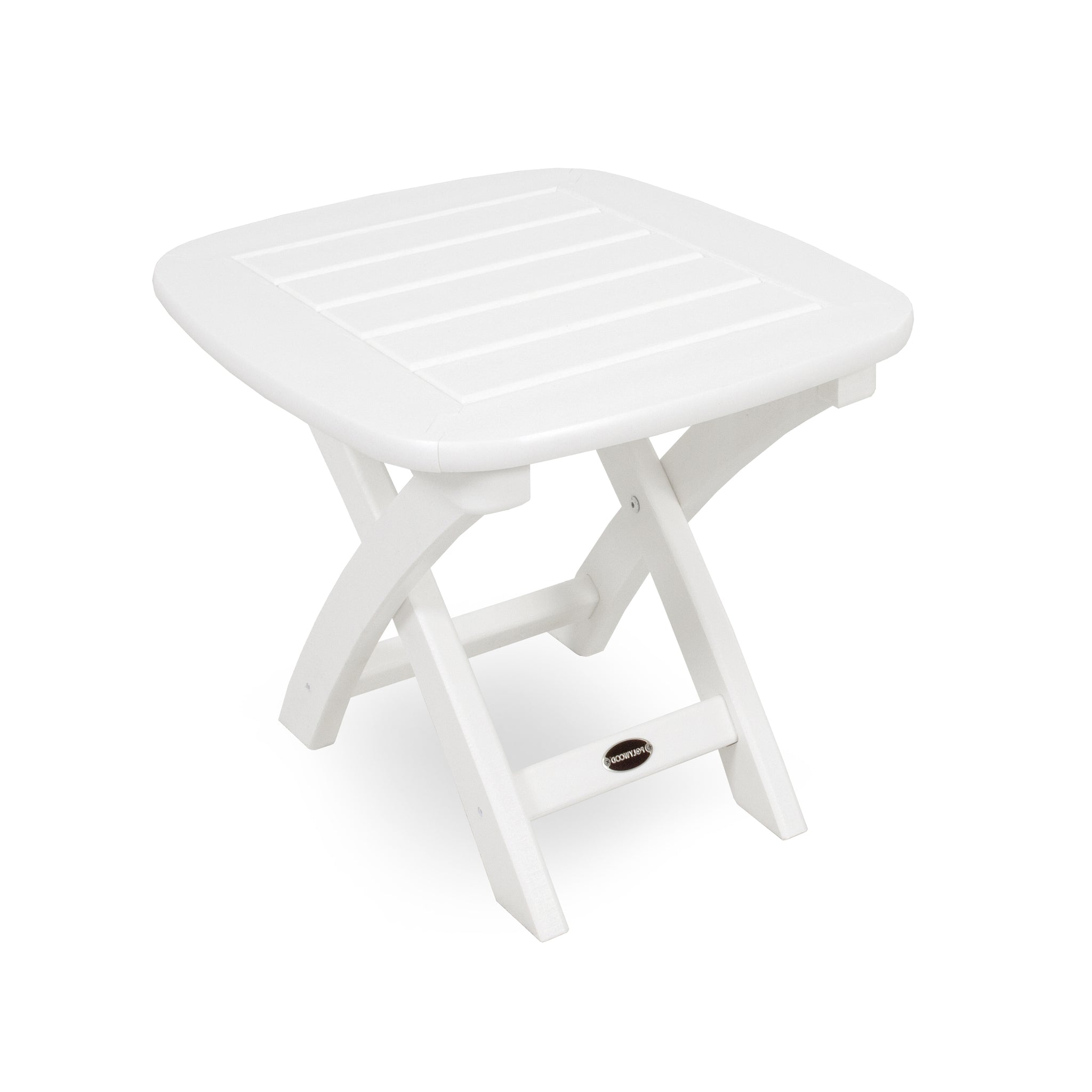 Nautical 21" x 18" Side Table 6