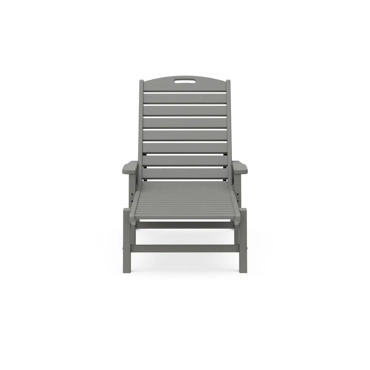 Nautical Chaise with Arms and Wheels 13