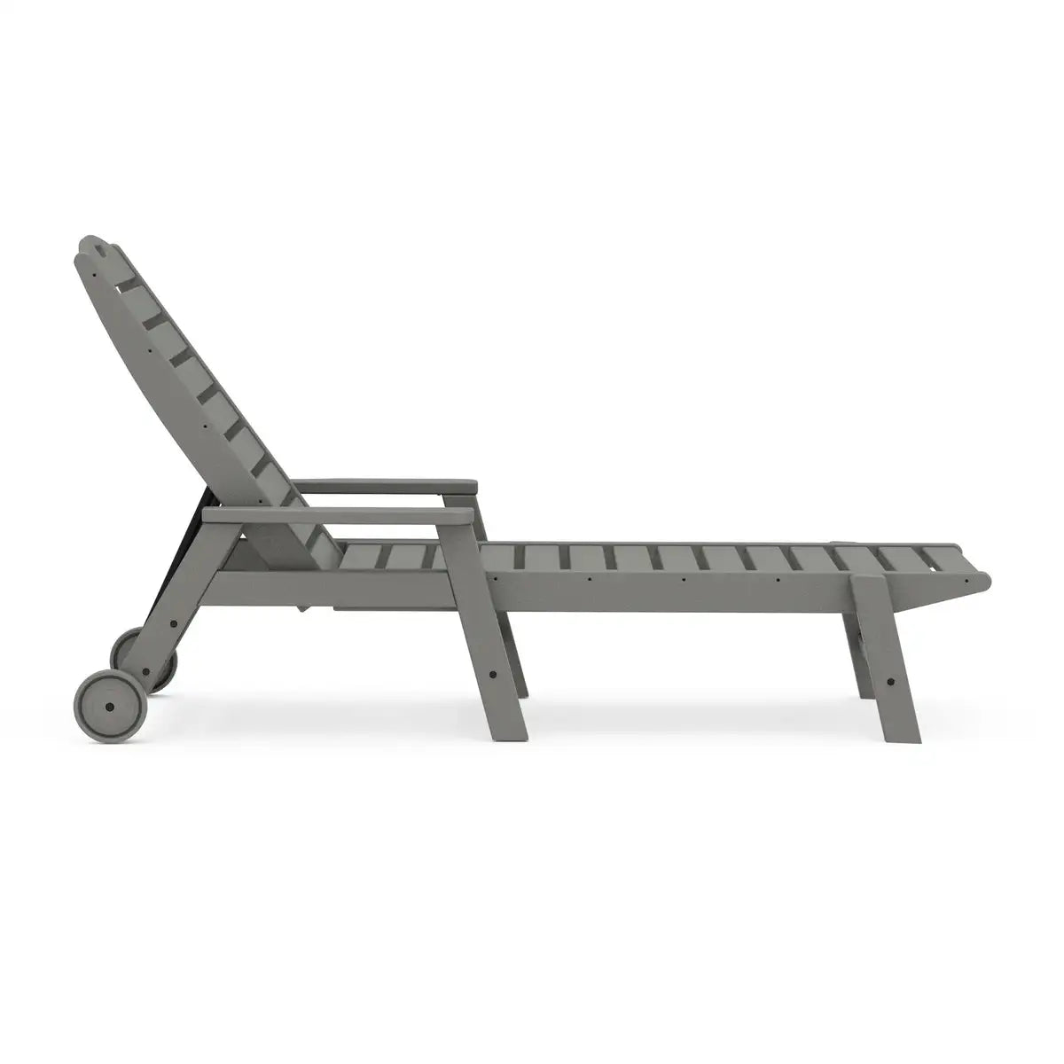 Nautical Chaise with Arms and Wheels 14