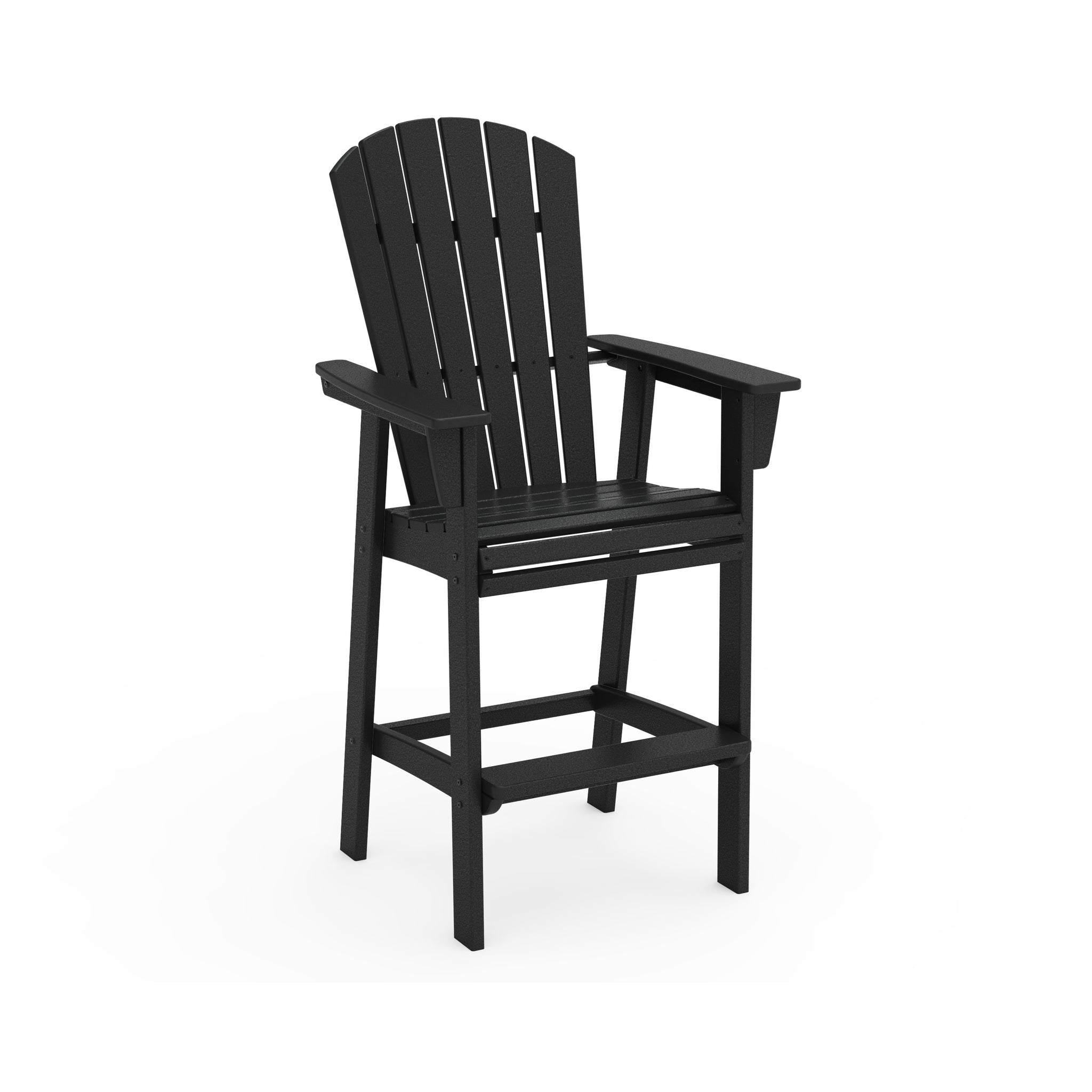 Nautical Curveback Adirondack Bar Arm Chair