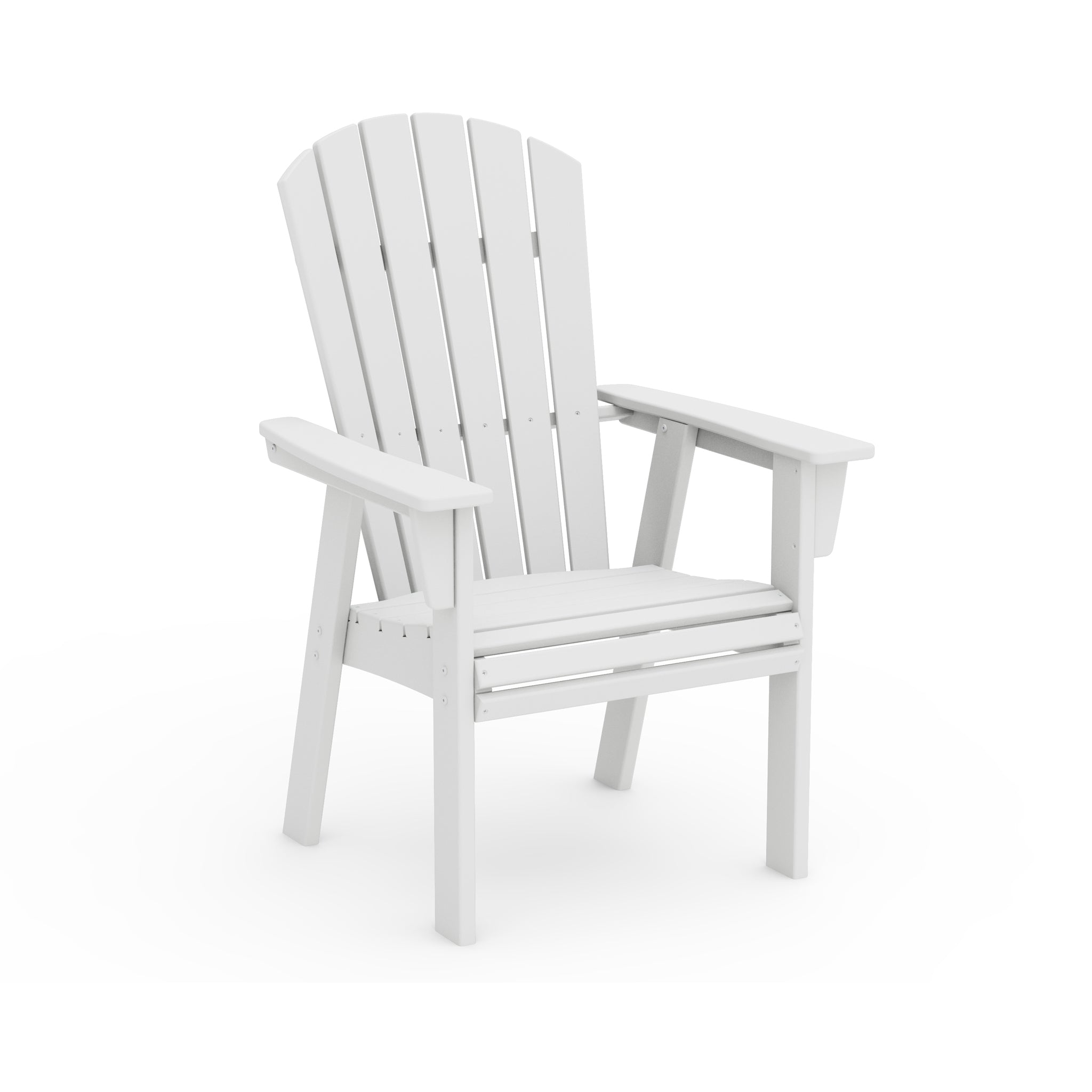 Nautical Curveback Adirondack Dining Arm Chair 6