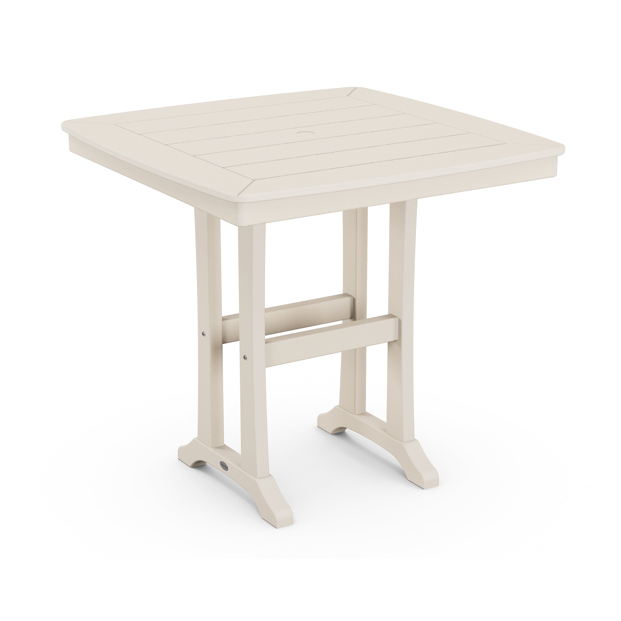 Nautical Trestle 37" Counter Table 5