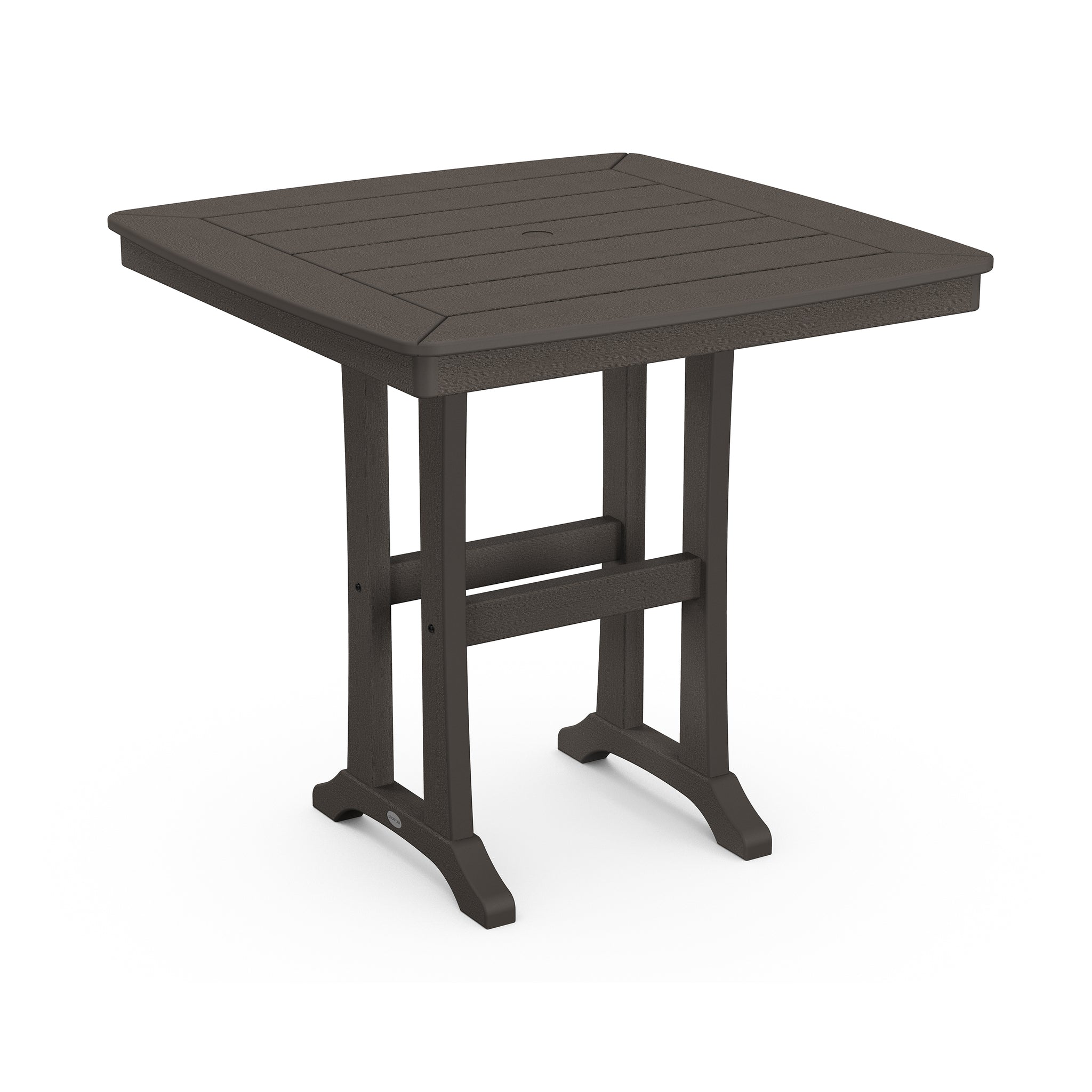 Nautical Trestle 37" Counter Table 7