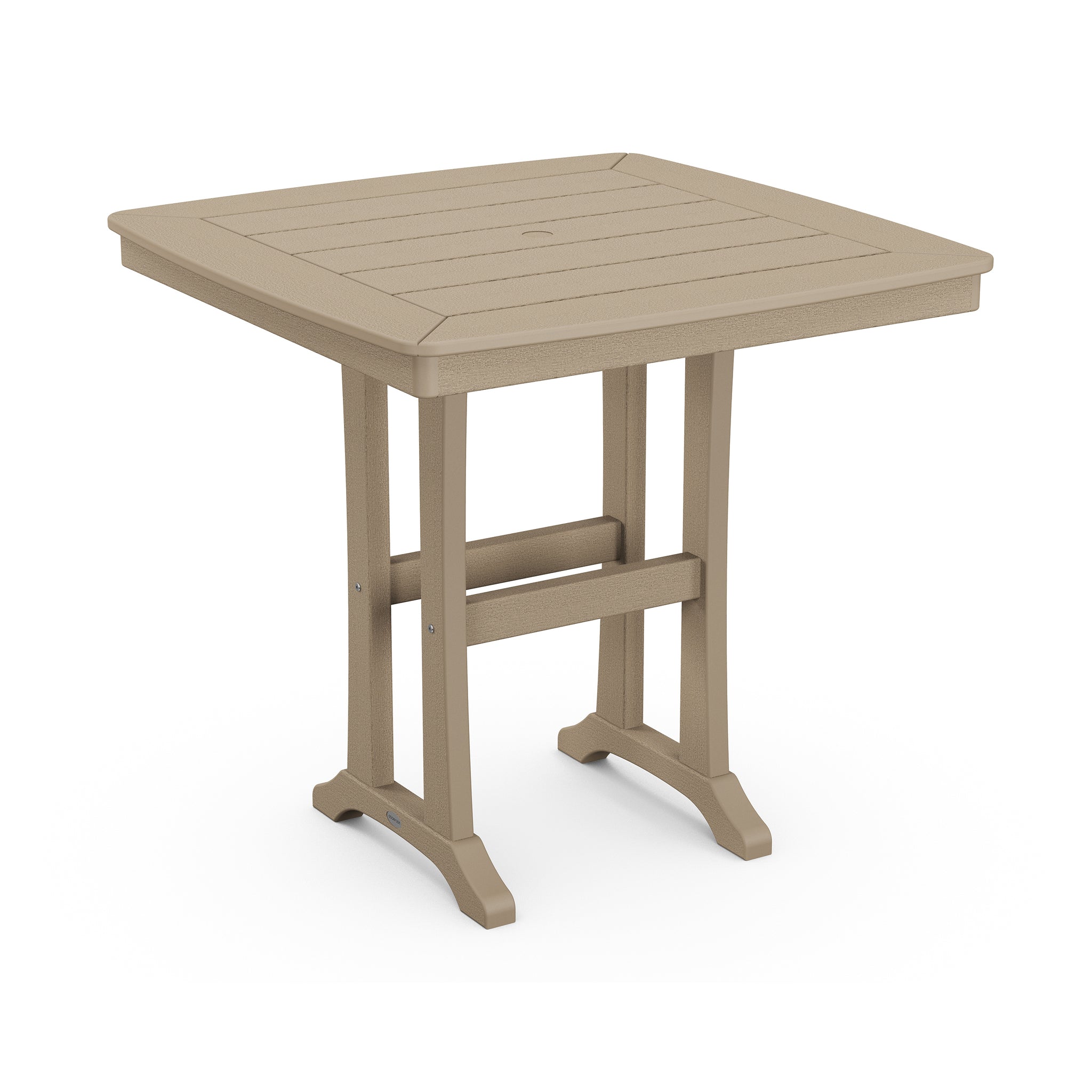 Nautical Trestle 37" Counter Table 8