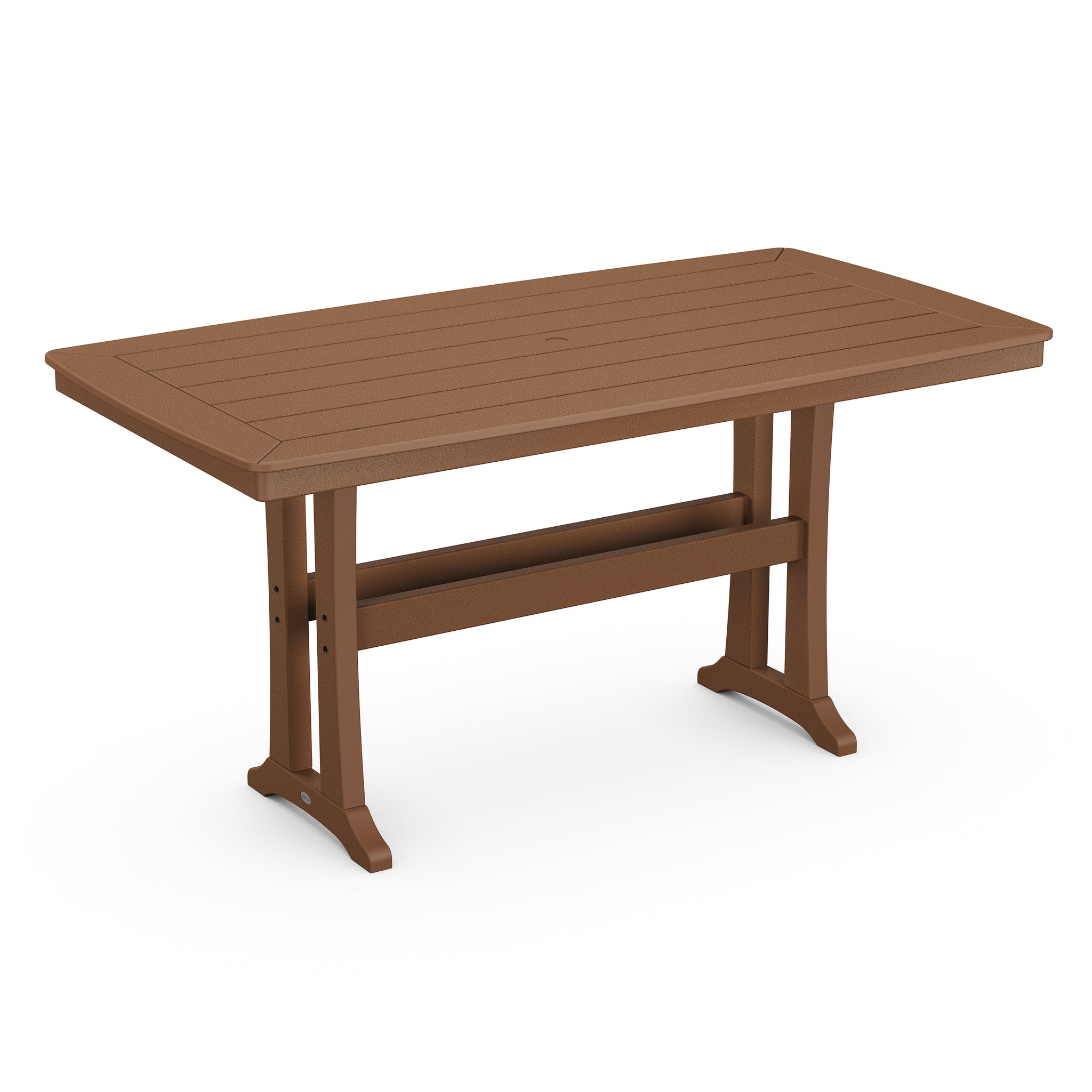 Nautical Trestle 38" x 73" Counter Table 4