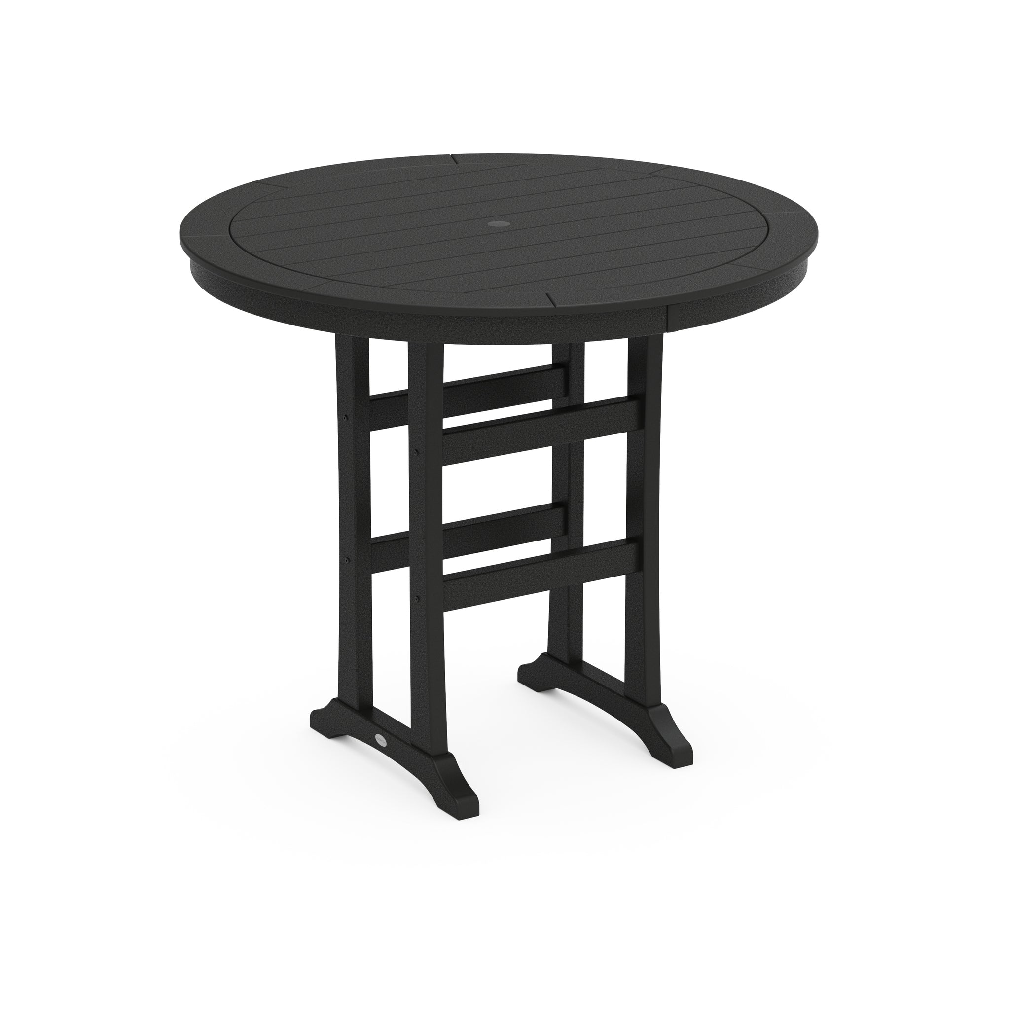 Nautical Trestle 48" Round Bar Table