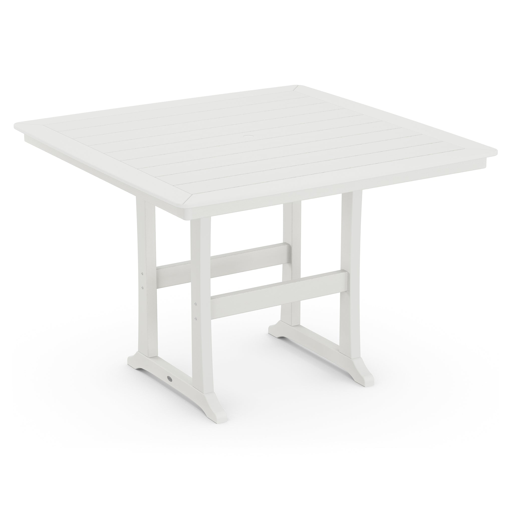 Nautical Trestle 59" Bar Table 9