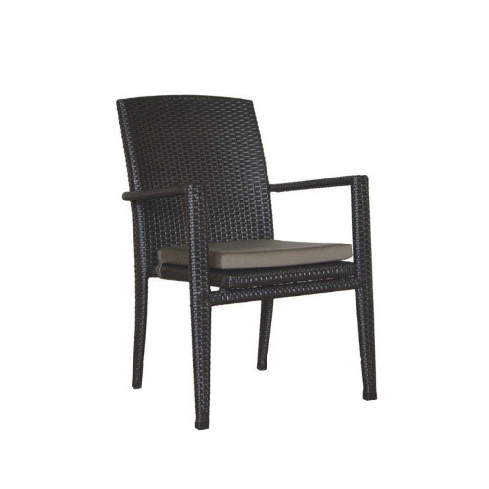 New Miami Lakes Cushioned Dining Arm Chair 