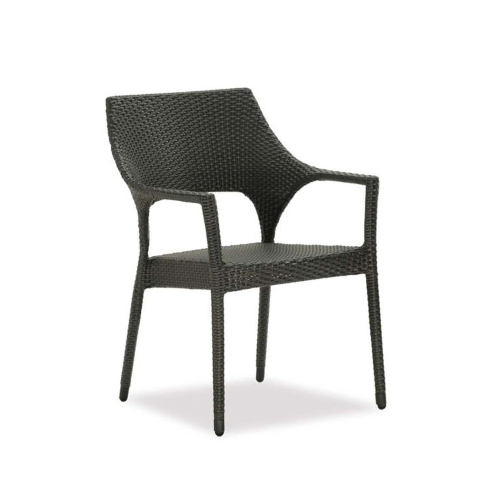 New Miami Lakes Cushioned Dining Arm Chair - Stackable 