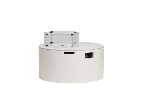 Newbury D42"xH20.8" Round Fire Pit w/Lid