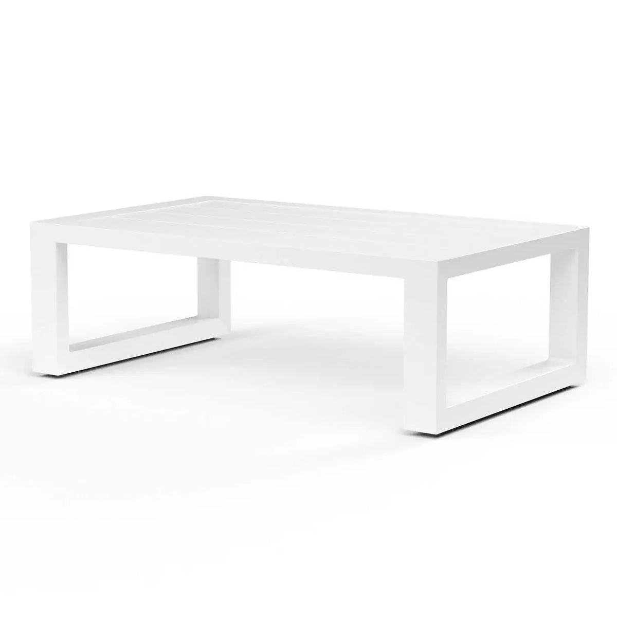 Newport 54" x 33" Rectangular Aluminum Coffee Table SW4801-CT by Sunset West 1