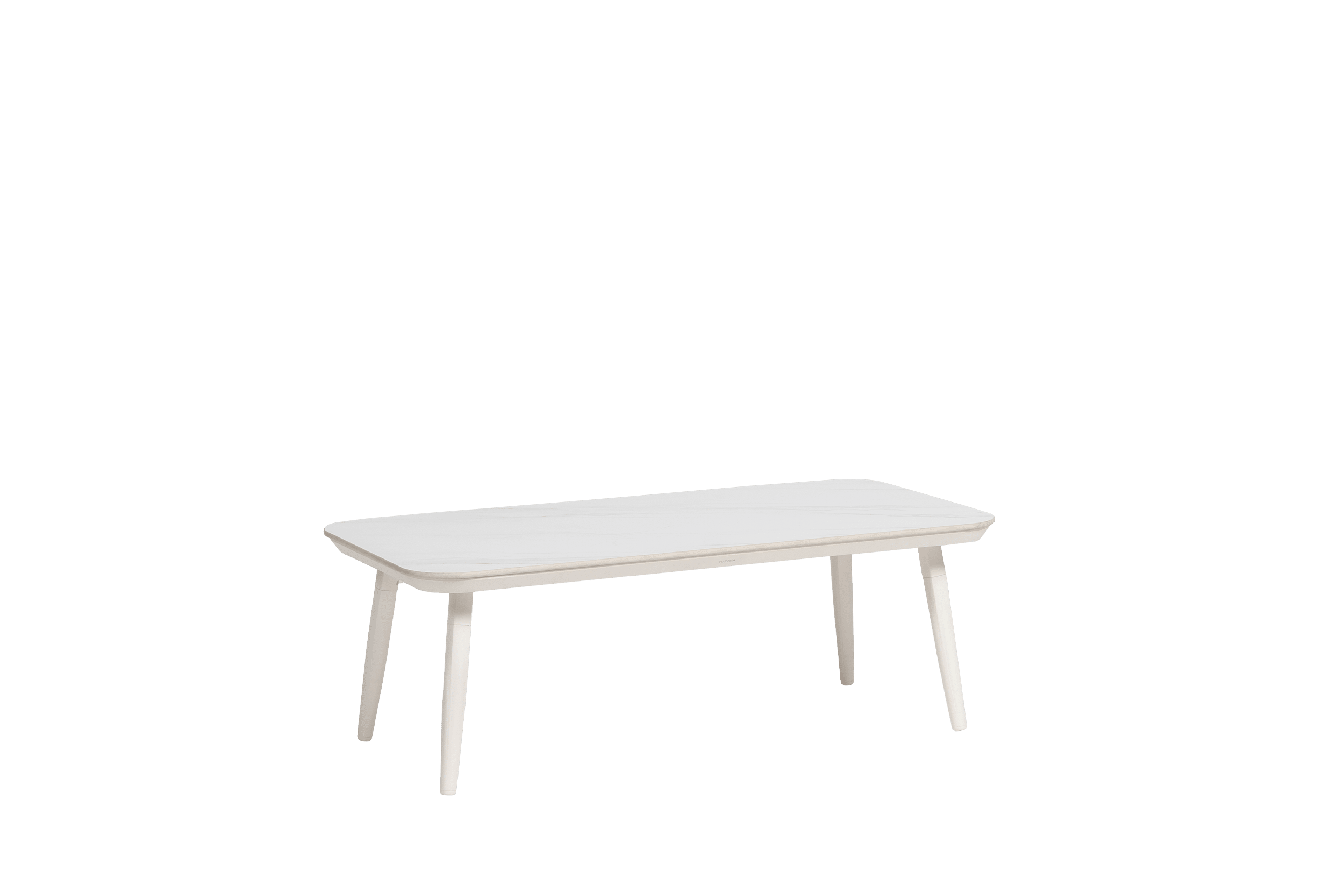 Gemelli Noma Coffee Table - Glacier White/White