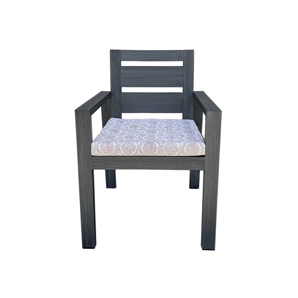Oasis Cushioned Dining Arm Chair 1