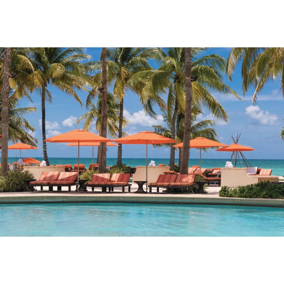 Ocean Master M1 Classic Center Post 10' Hexagon Umbrella-5