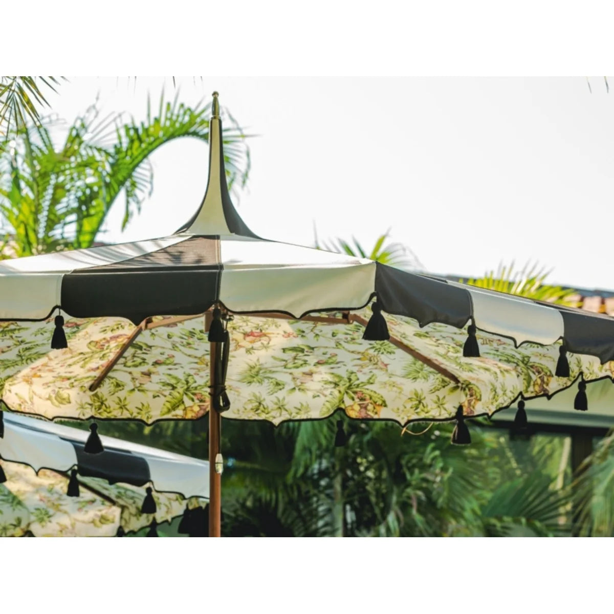 Ocean Master M1 Pagoda Center Post 8.5' Hexagon Umbrella-8