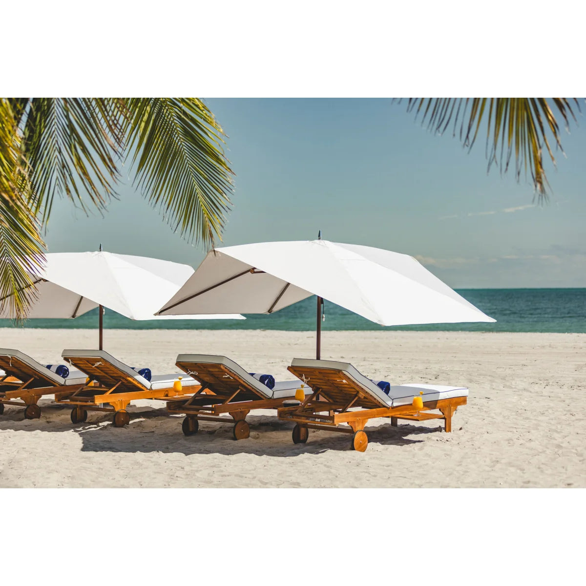 Ocean Master M1 Polynesian Center Post 8.5' Hexagon Umbrella-2