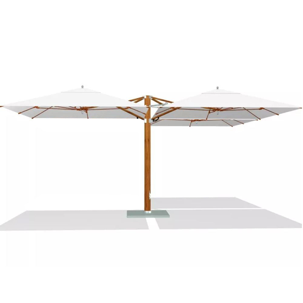 Ocean Master M1 Shade Pod Trio Cantilever 10' Square Umbrella