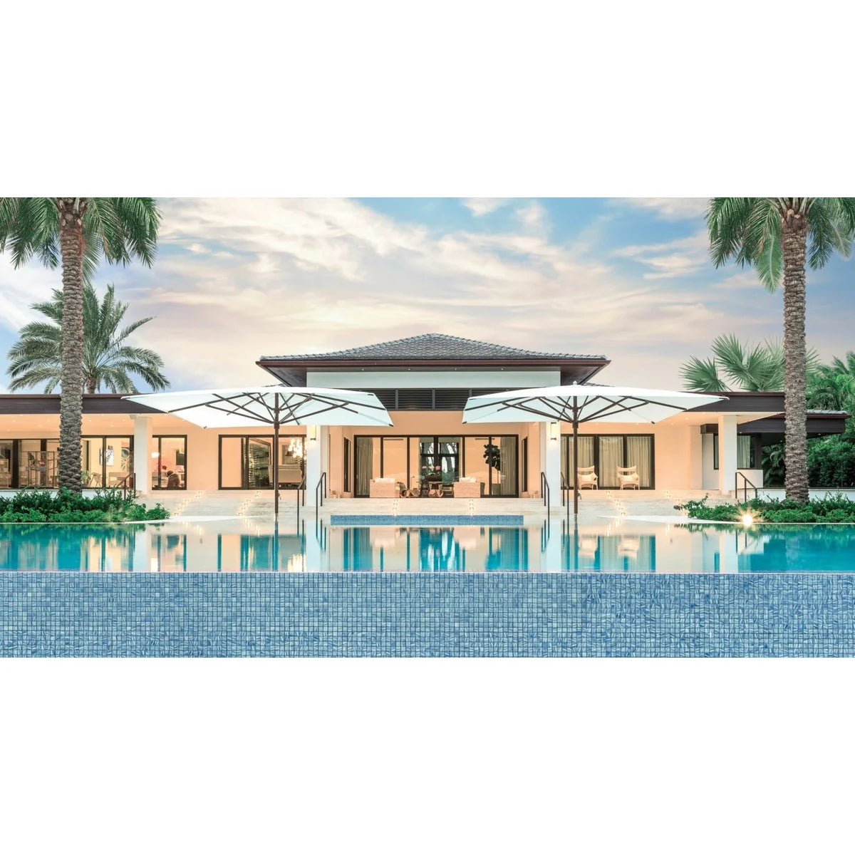 Ocean Master Max Center Post 14' Square Umbrella-2