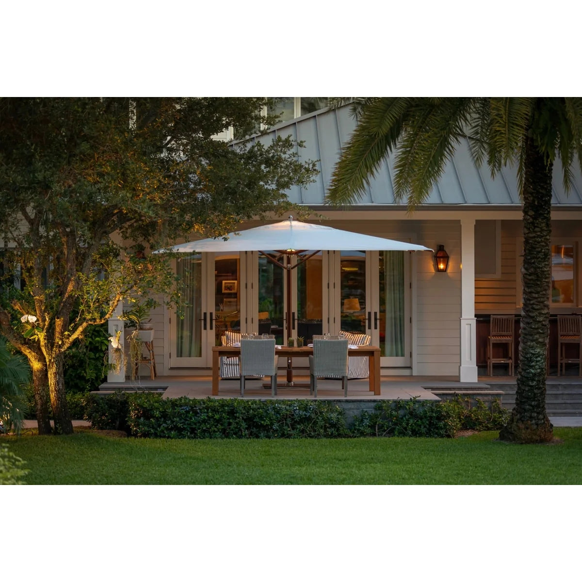 Ocean Master Max Classic Cantilever 8' x 12' Rectangle Umbrella-5