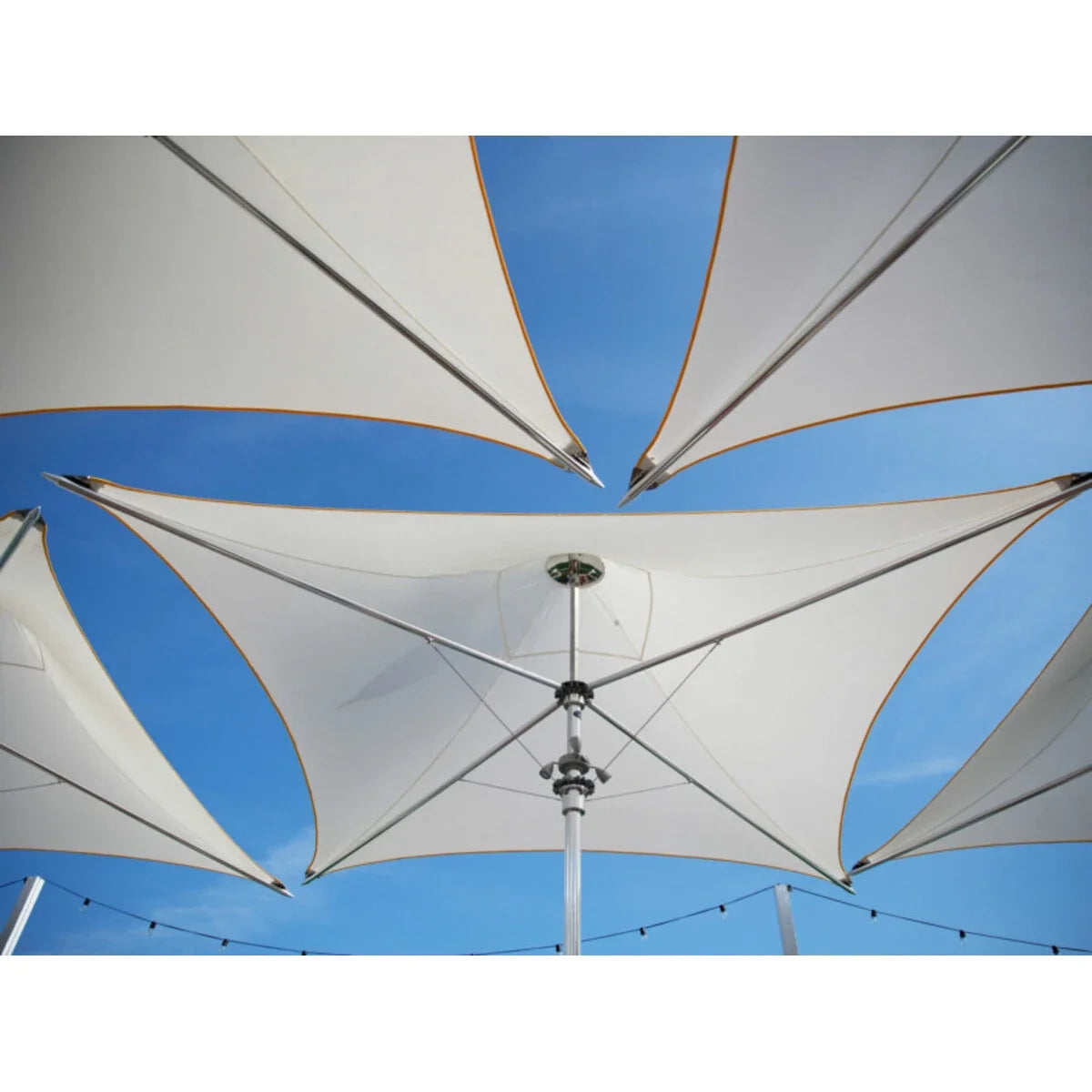 Ocean Master Max F-1 Center Post 18' Octagon Umbrella-2