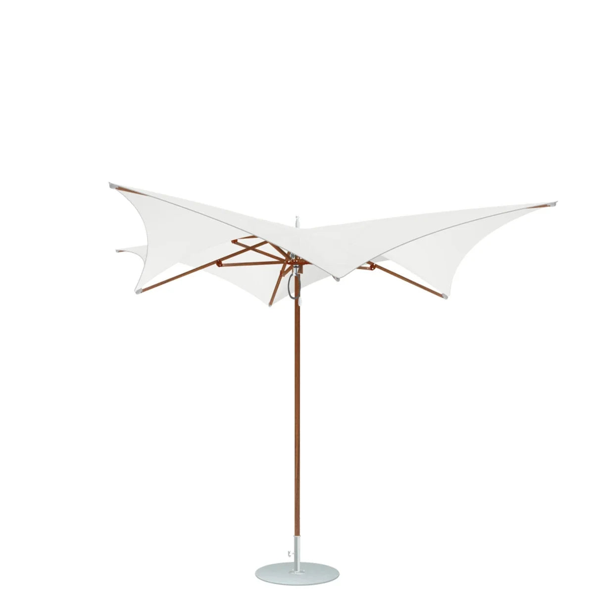 Ocean Master Max Manta Center Post 10' Square Umbrella-2