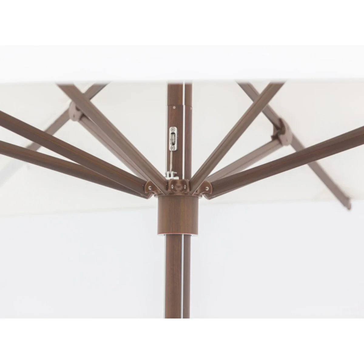 Ocean Master Max Nautical Teak Center Post 13' Octagon Umbrella-3
