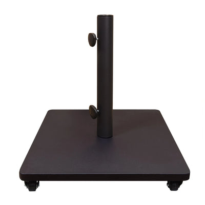 120 lb. Steel Market Umbrella Base with Casters BSK120 by Treasure Garden