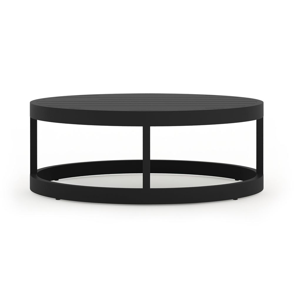 Avion Round Coffee Table - Black HL-AVN-BK-RCT by Harmonia Living