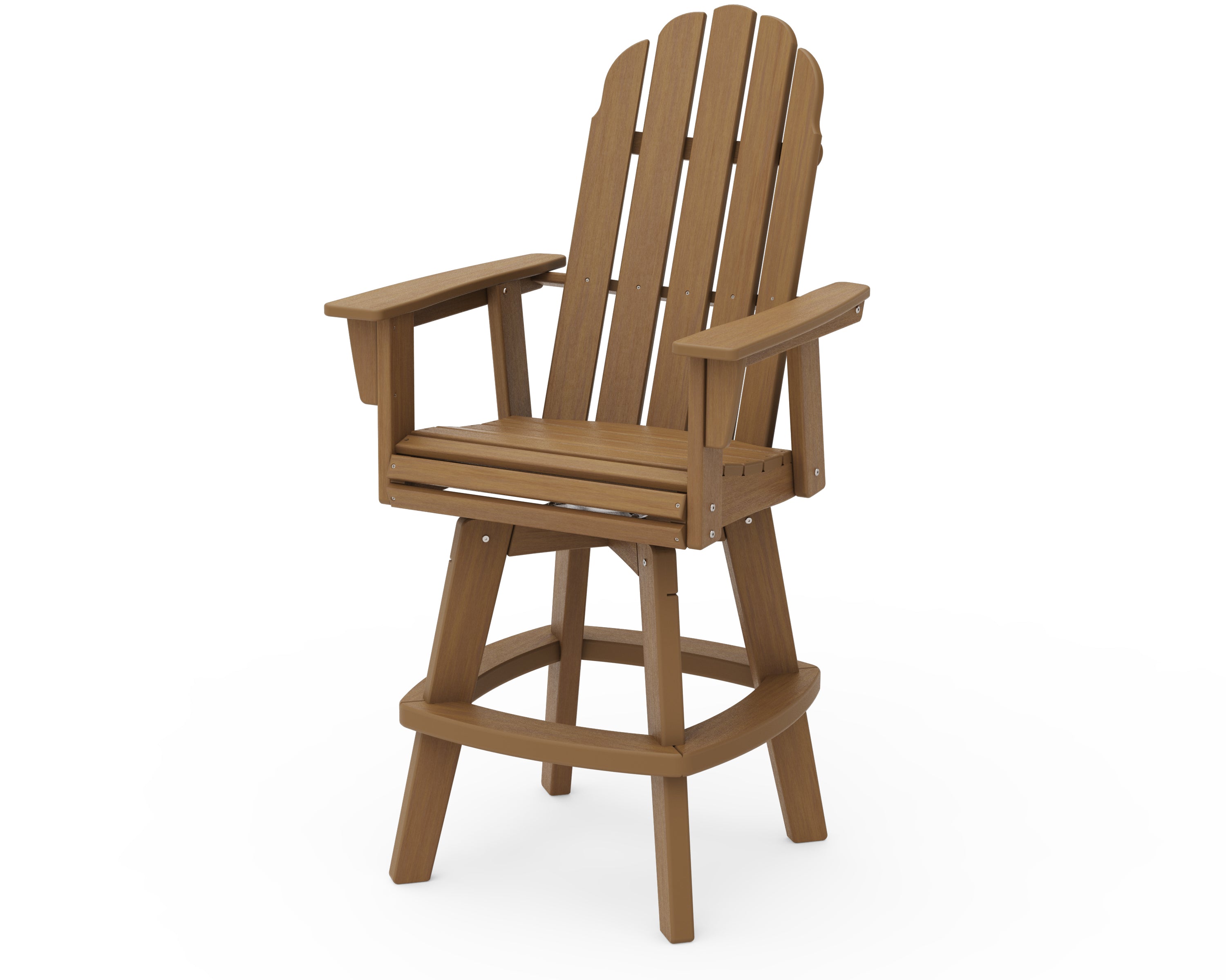 Vineyard Adirondack Swivel Bar Chair