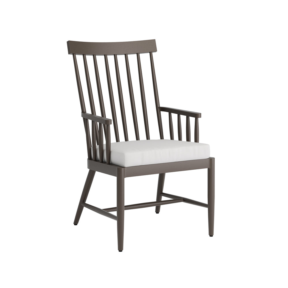 Palazzo Cushioned Dining Arm Chair 