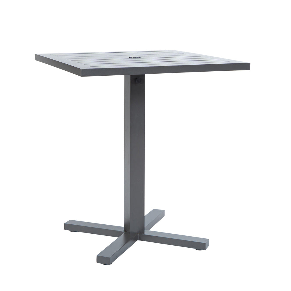 Palermo 36" Square Bar Table with Umbrella Hole 