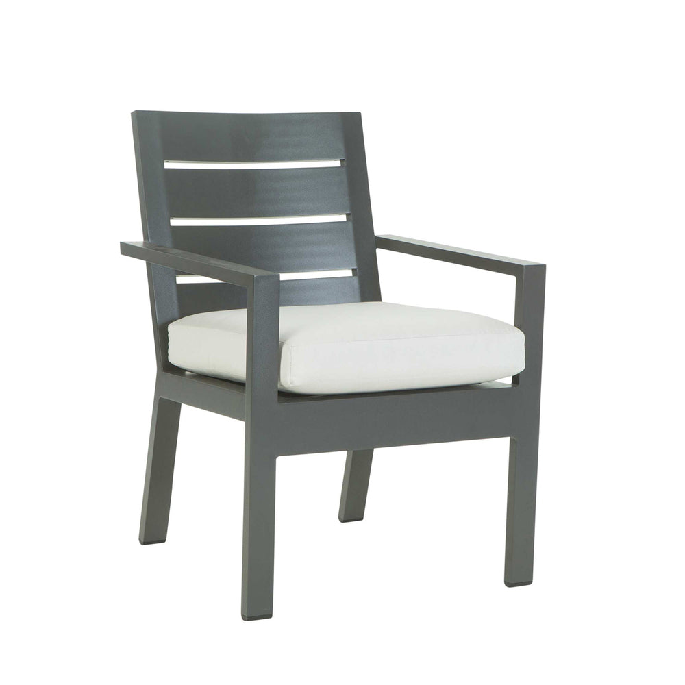 Palermo Cushioned Dining Arm Chair 