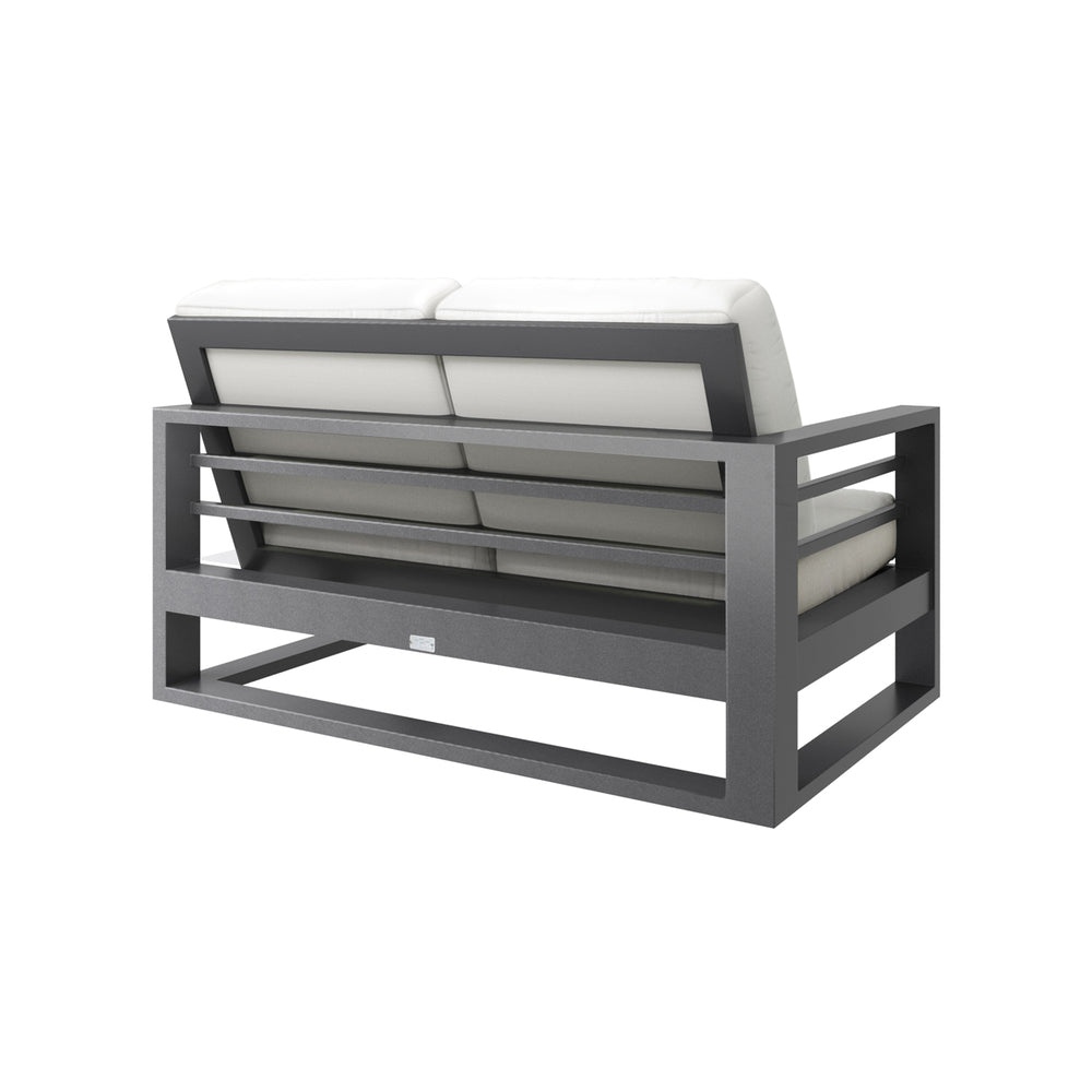 Palermo High Back Right Arm Loveseat Section 1