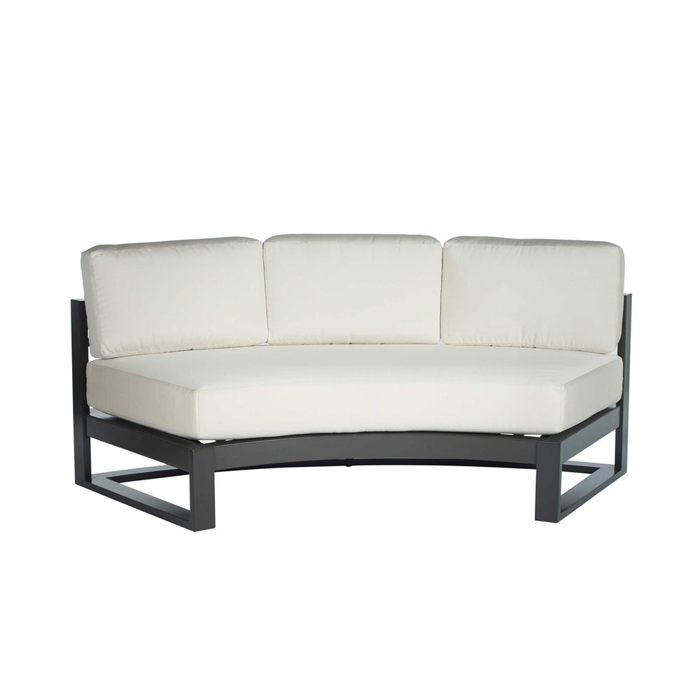 Palermo Low Back Curved Sofa Section 