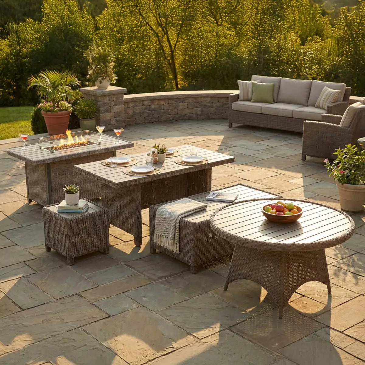 Palma Wicker Coffee Table