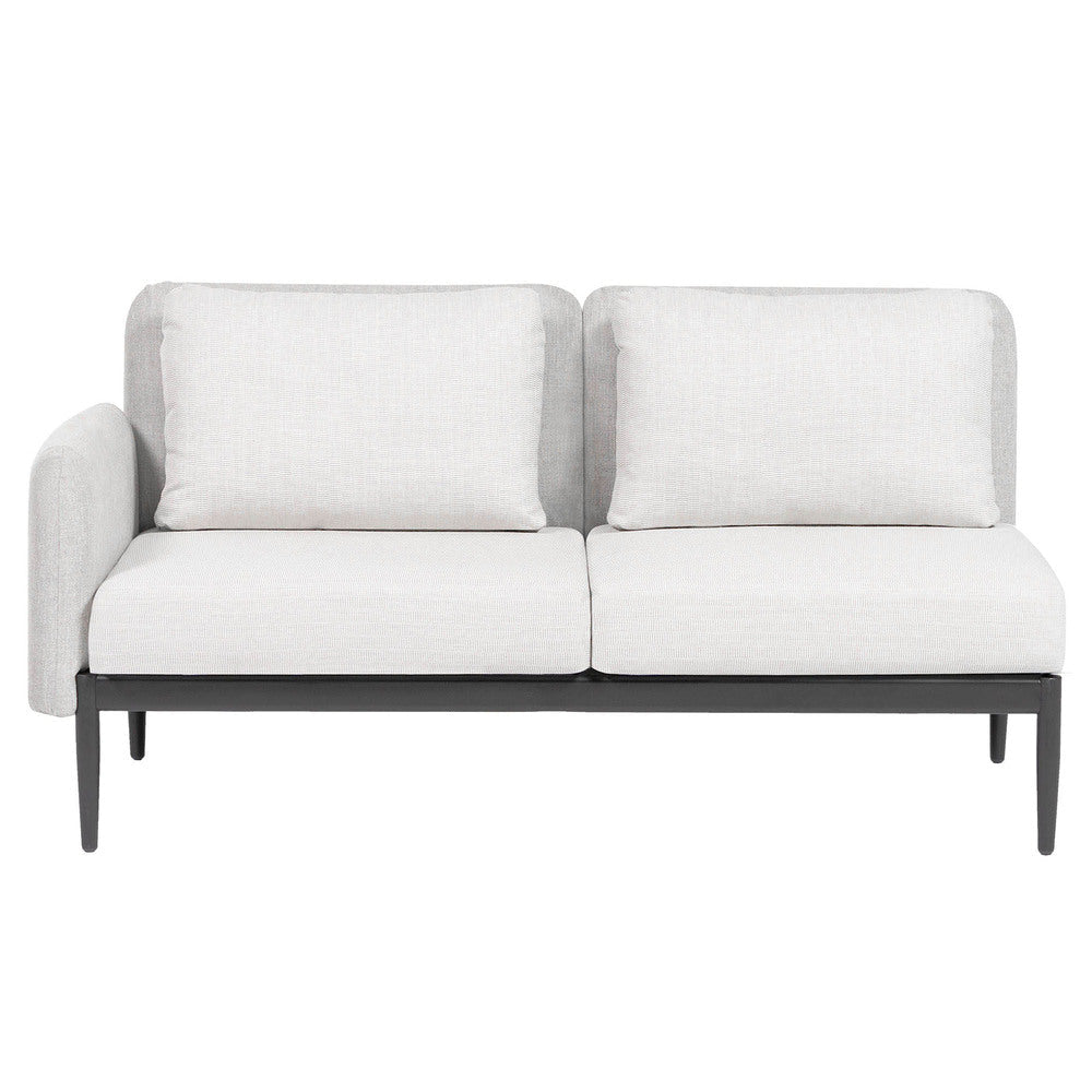 Palo Aluminujm Single Arm Loveseat Section 