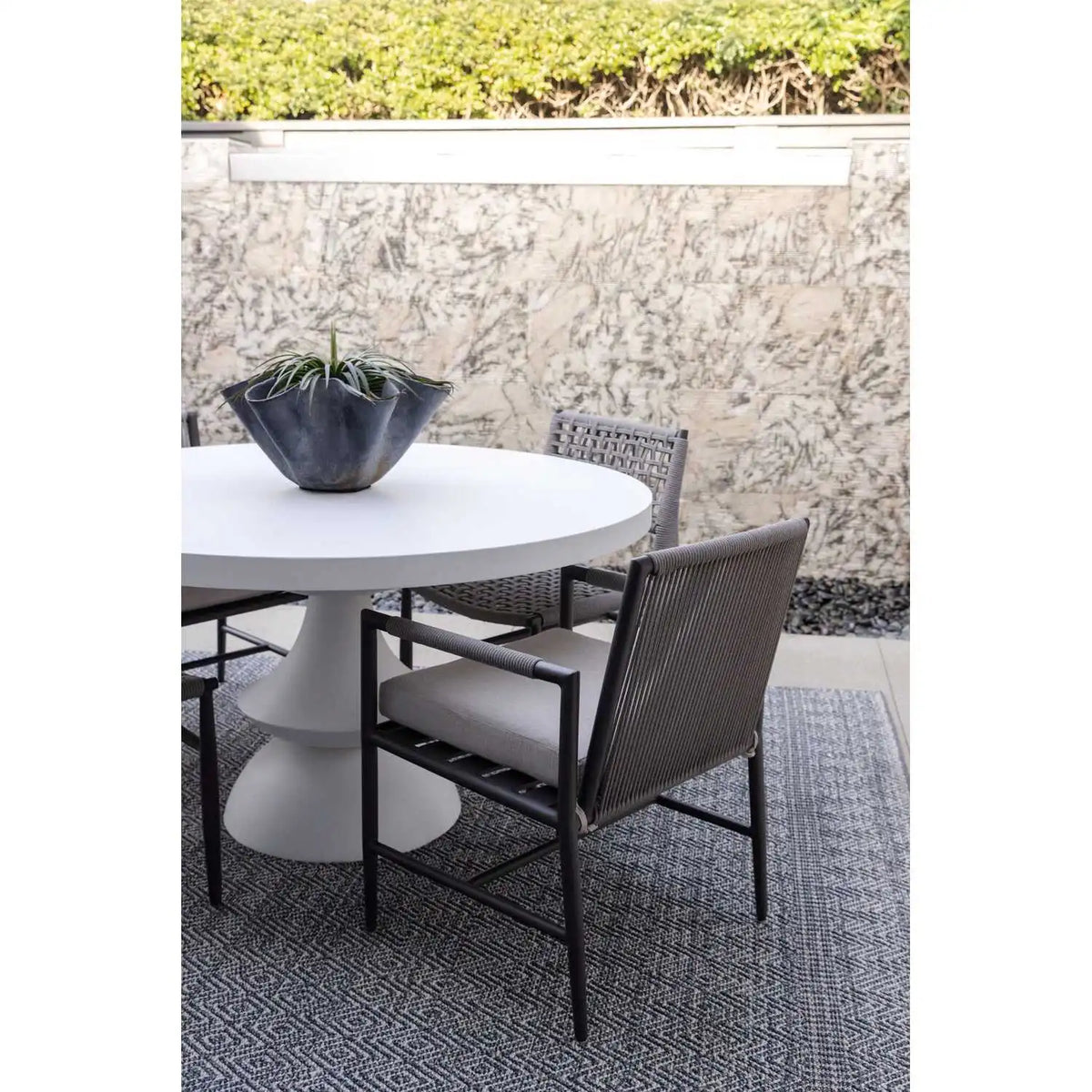 Pietra Cushioned Dining Arm Chair SW4601-1 by Sunset West 6