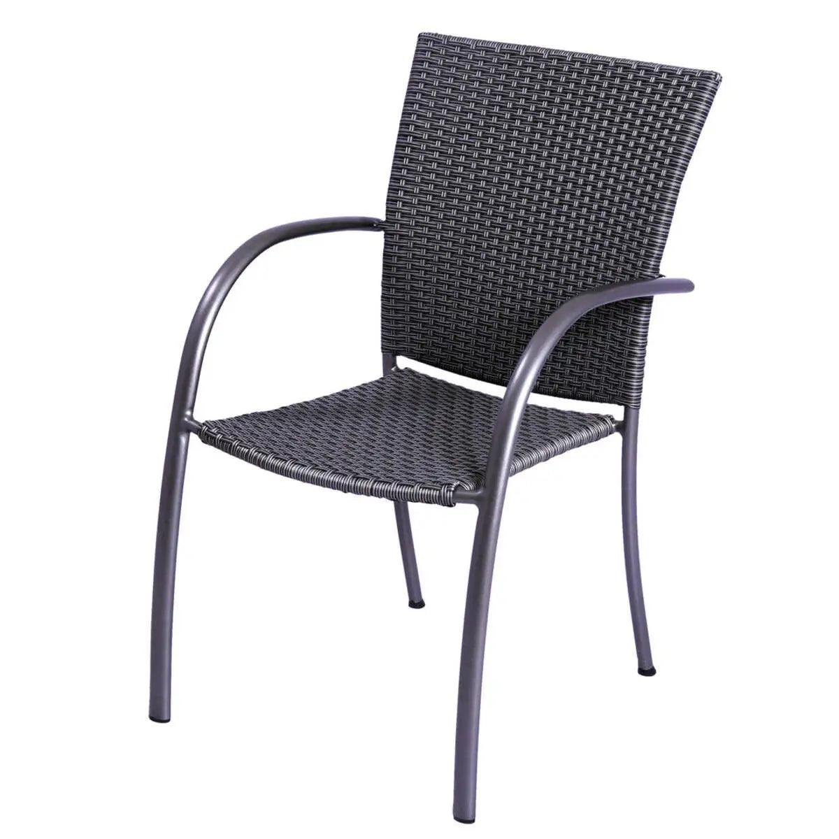 Pilano Woven 5-Piece Wrought Iron Dining Set