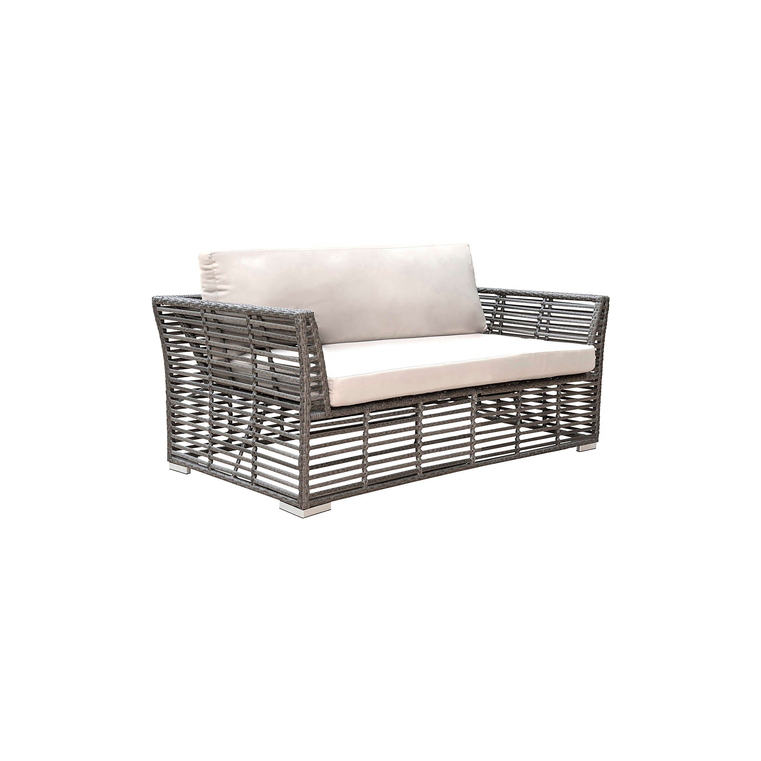 Panama Jack Graphite Cushioned Loveseat