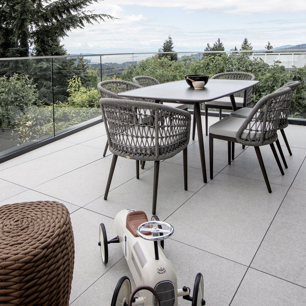 Poinciana Cushioned Dining Arm Chair 4