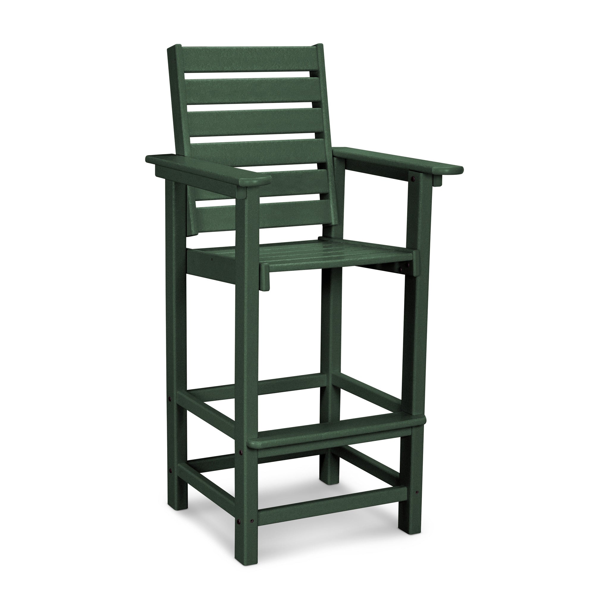POLYWOOD Captain Bar Chair