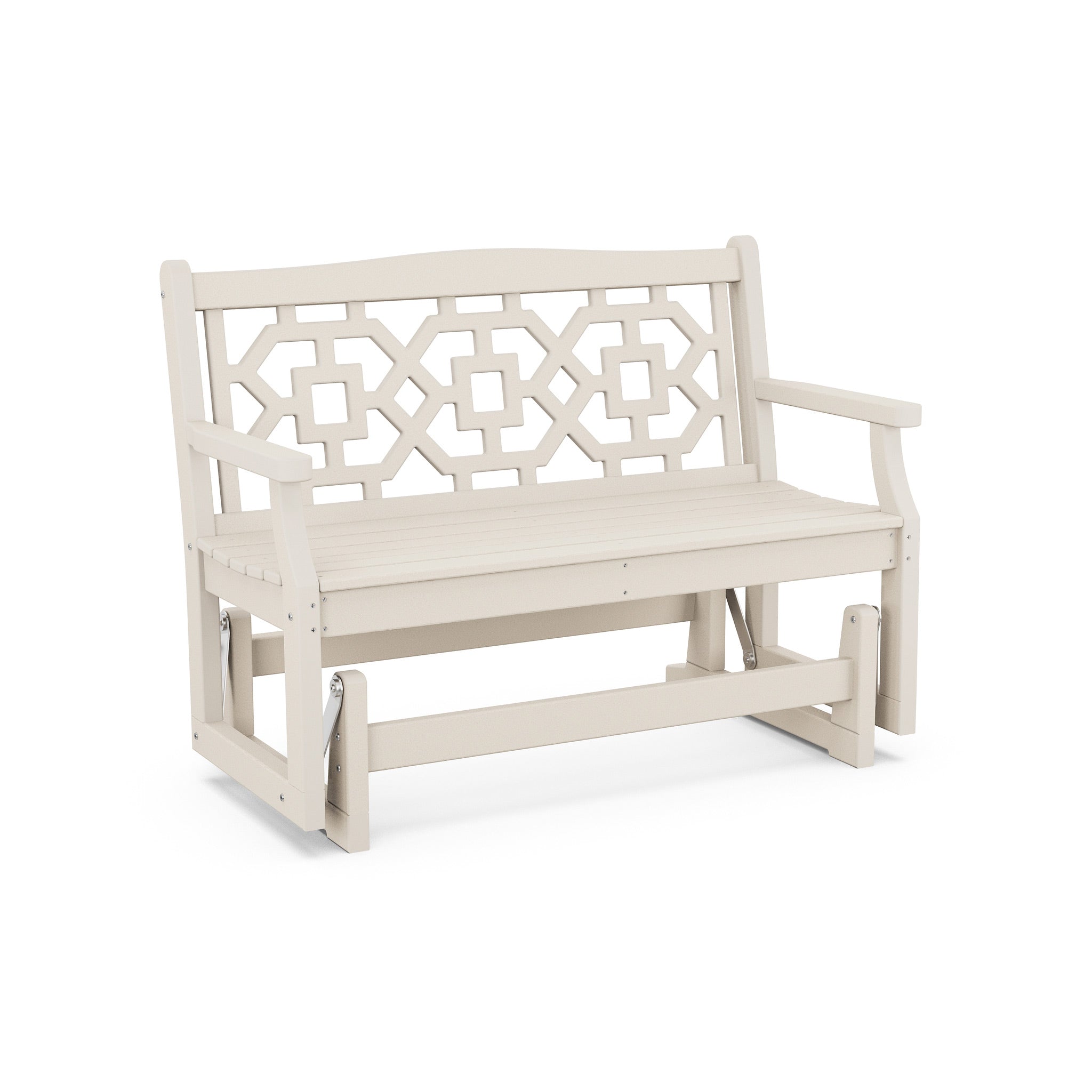 POLYWOOD Chinoiserie 48" Glider 7