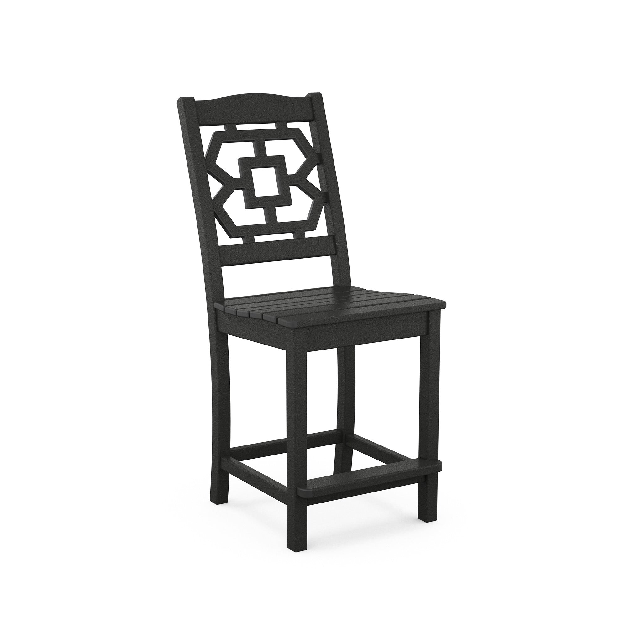 POLYWOOD Chinoiserie Counter Side Chair 1