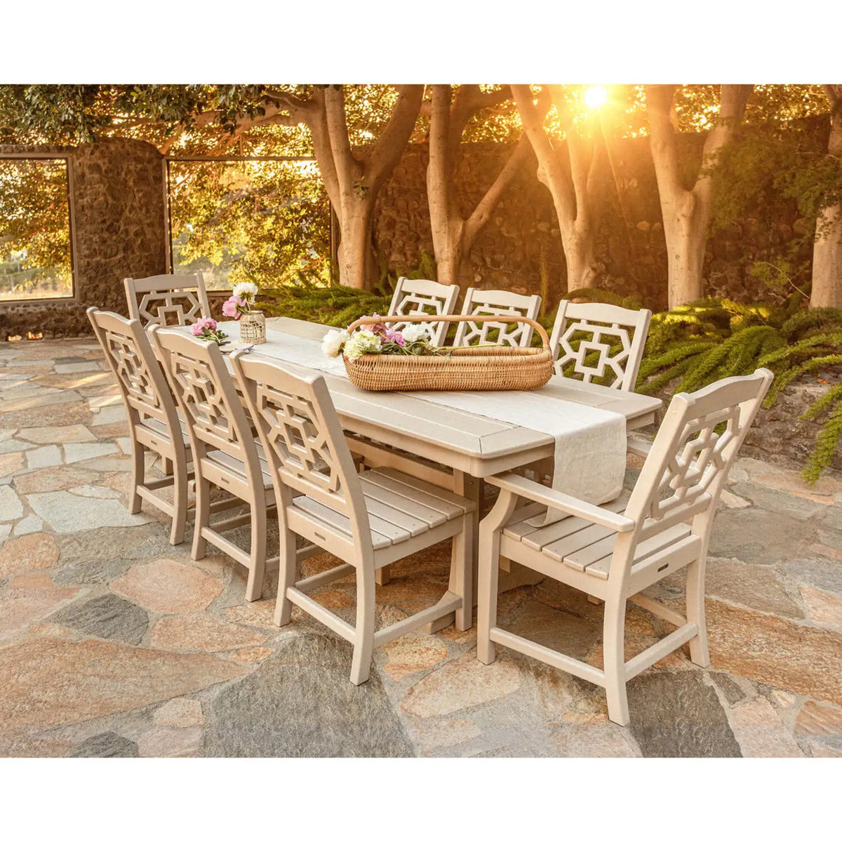 Chinoiserie Dining Arm Chair 10
